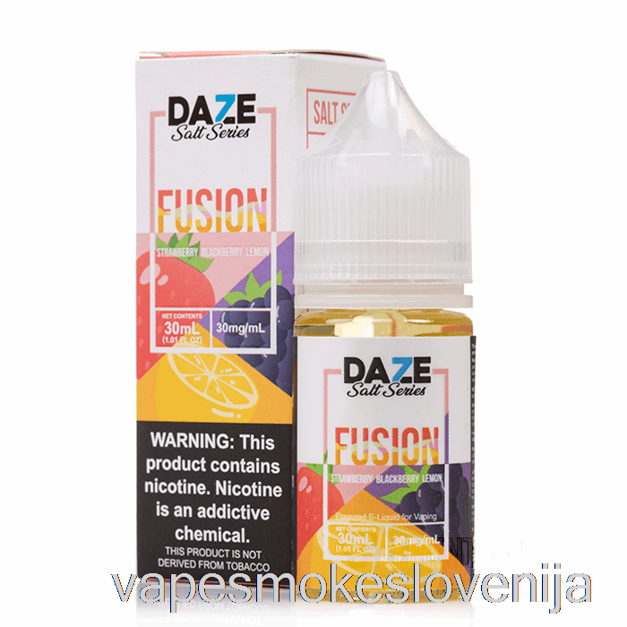 Vape Slovenija Jagoda Robida Limona - 7 Daze Fusion Sol - 30ml 30mg